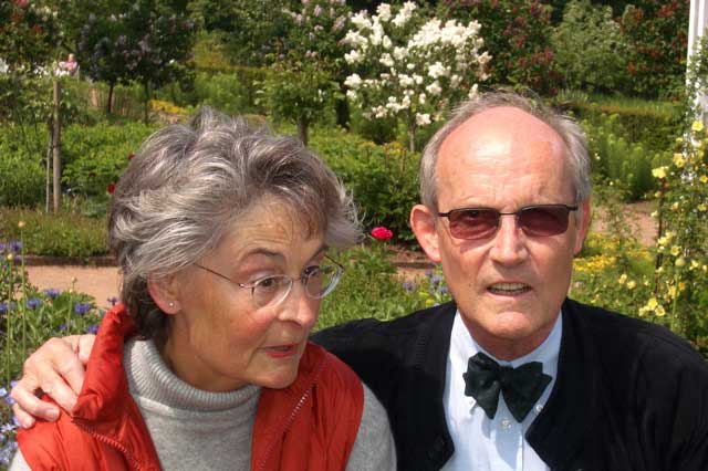 Jutta & Jobst auf der Rosenhöhe